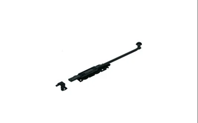 Svartur stál Rustic Bolt